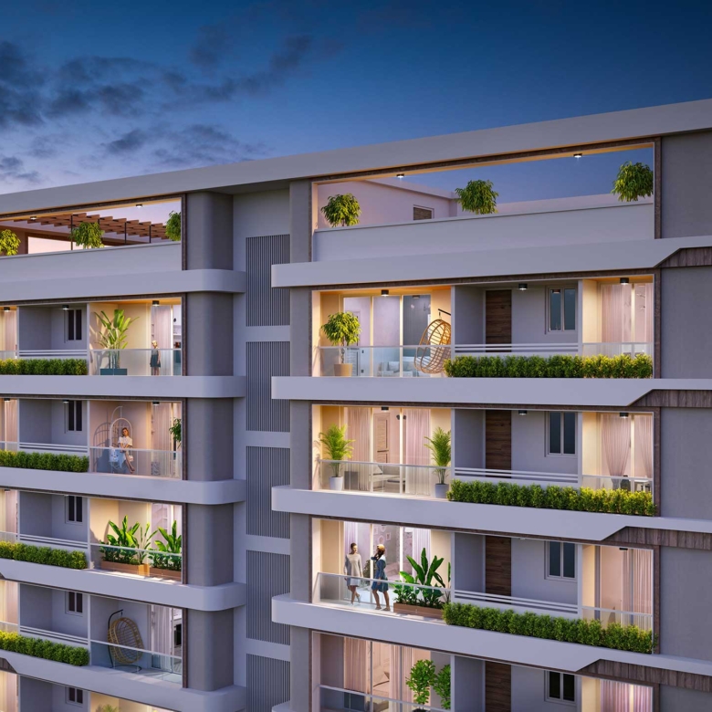 3 & 4 BHK apartments in Harni, Vadodara