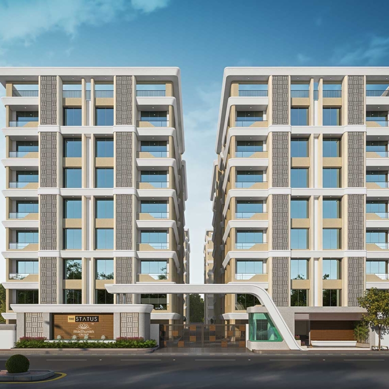 The Status- 3 BHK Apartments in Harni, Vadodara