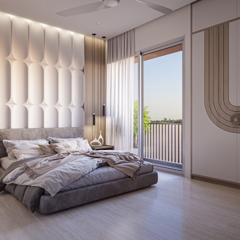 Luxurious bedroom